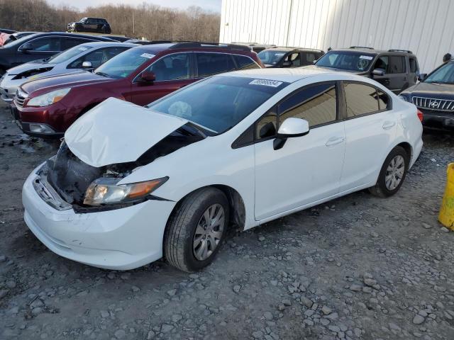HONDA CIVIC LX 2012 with VIN 2HGFB2F58CH500444 - Photo from auction