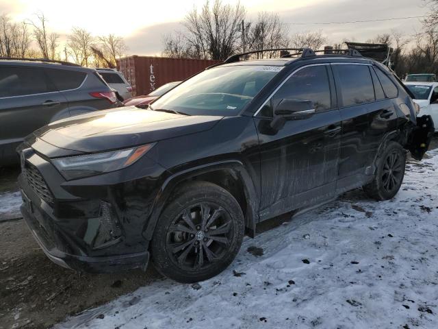 TOYOTA RAV4 SE 2022 with VIN JTM16RFV6ND070578 - Photo from auction