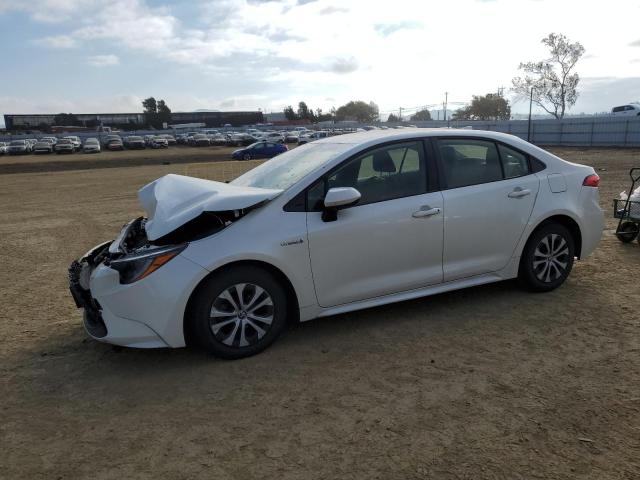 TOYOTA COROLLA LE 2020 with VIN JTDEBRBE9LJ019500 - Photo from auction