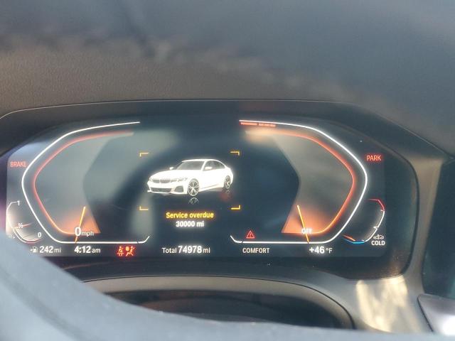 Photo 9 from auction – 2021 BMW 330I with VIN 3MW5R1J01M8B87564