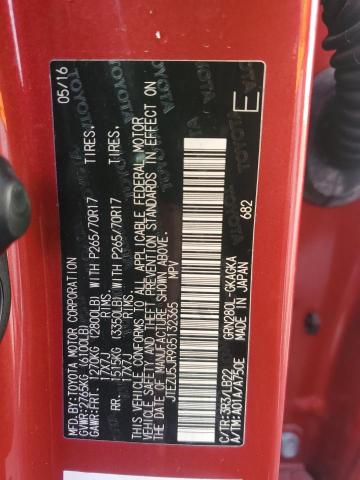 Photo 14 from auction – 2016 TOYOTA 4RUNNER SR with VIN JTEZU5JR9G5132365