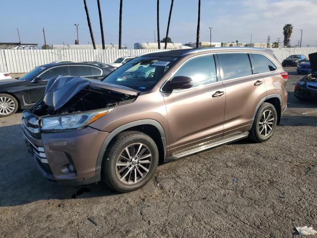 TOYOTA HIGHLANDER 2018 with VIN 5TDJZRFHXJS851541 - Photo from auction
