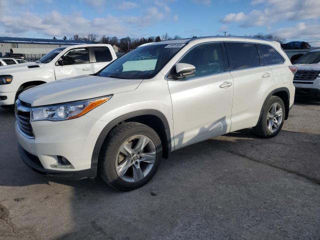 TOYOTA HIGHLANDER 2016 with VIN 5TDDKRFH4GS348288 - Photo from auction