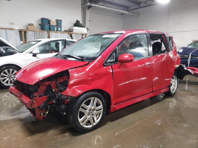 HONDA FIT S 2007 with VIN JHMGD38697S059462 - Photo from auction
