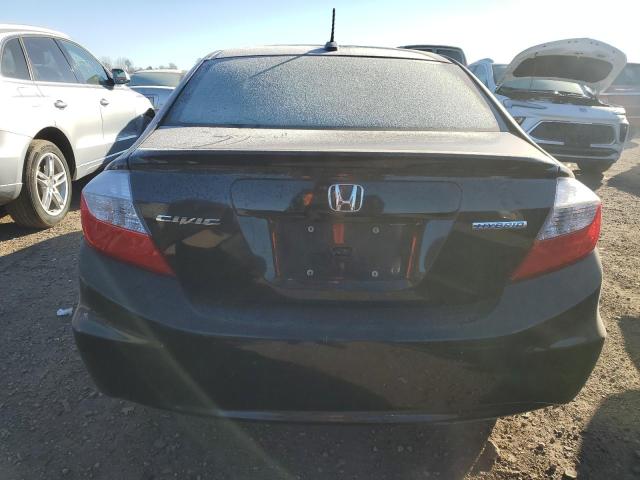 Photo 6 from auction – 2012 HONDA CIVIC HYBR with VIN JHMFB4F32CS009576