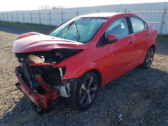 CHEVROLET SONIC PREM 2017 مع رقم تعريف المركبة 1G1JF5SB2H4134150 - صورة من المزاد