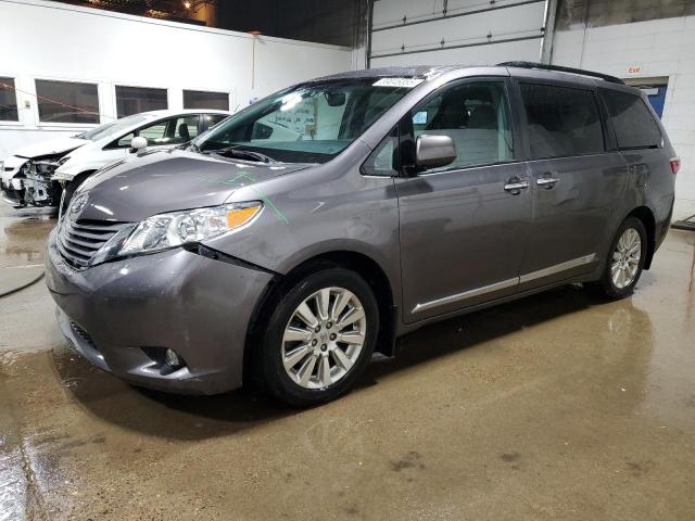 TOYOTA SIENNA XLE 2015 with VIN 5TDDK3DCXFS102963 - Photo from auction