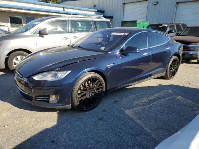 TESLA MODEL S 2014 with VIN 5YJSA1H18EFP61764 - Photo from auction