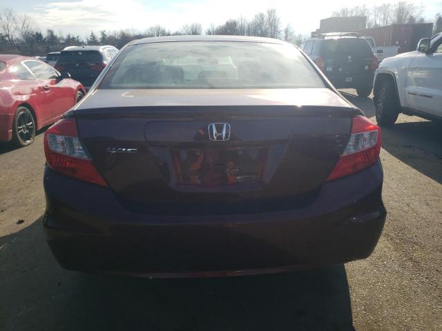 Photo 6 from auction – 2012 HONDA CIVIC LX with VIN 19XFB2F5XCE036552
