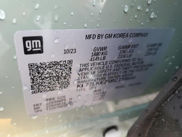 Photo 14 from auction – 2024 CHEVROLET TRAX ACTIV with VIN KL77LKE25RC159844