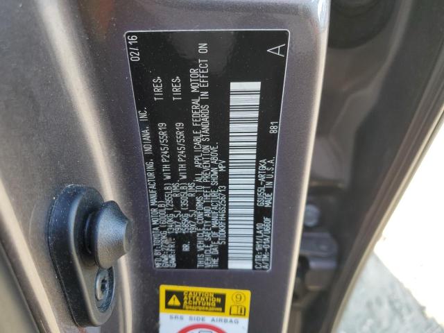 Photo 14 from auction – 2016 TOYOTA HIGHLANDER with VIN 5TDDKRFH4GS256713