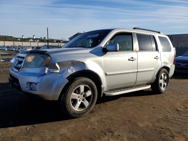 HONDA PILOT EXLN 2011 with VIN 5FNYF4H79BB040303 - Photo from auction