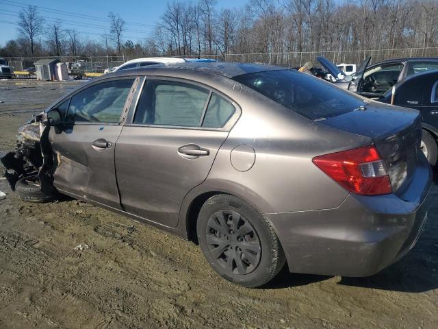 Photo 2 from auction – 2012 HONDA CIVIC LX with VIN 2HGFB2F54CH560060