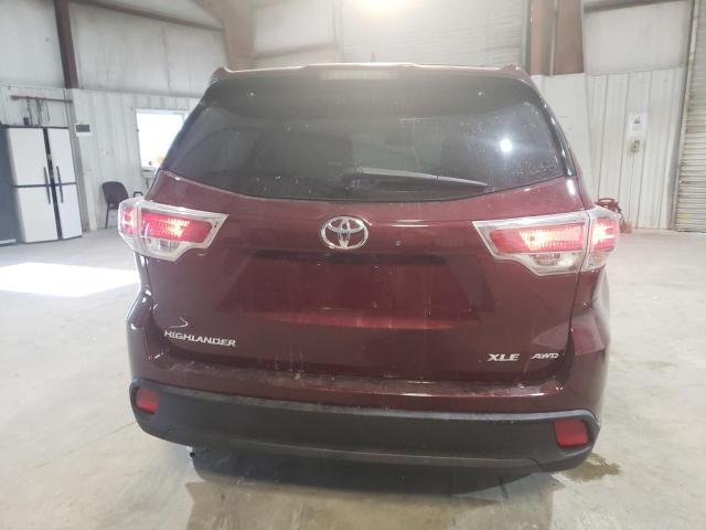 Photo 6 from auction – 2016 TOYOTA HIGHLANDER with VIN 5TDJKRFH9GS350654