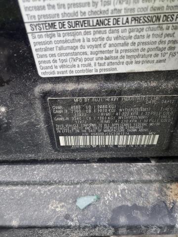 Снимка 14 от търг – 2012 SUBARU OUTBACK 2. с VIN 4S4BRBJC5C3281214