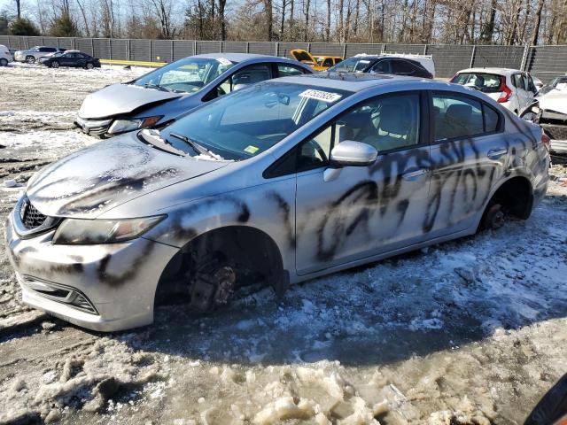 HONDA CIVIC EX 2014 with VIN 2HGFB2F88EH534266 - Photo from auction