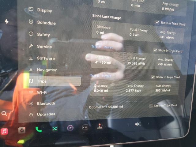 Photo 9 from auction – 2021 TESLA MODEL Y with VIN 5YJYGDED5MF112740