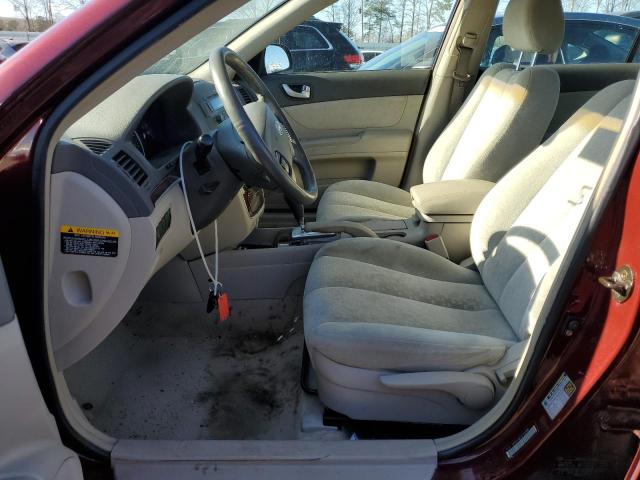 Photo 7 from auction – 2007 HYUNDAI SONATA SE with VIN 5NPEU46F57H192980