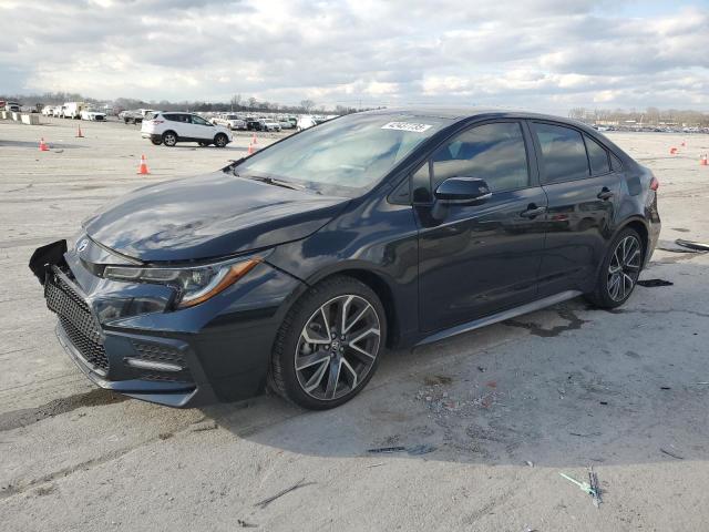 TOYOTA COROLLA SE 2022 with VIN 5YFS4MCE1NP133181 - Photo from auction
