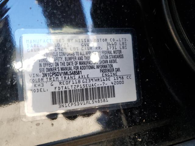 Photo 14 from auction – 2021 NISSAN KICKS SR with VIN 3N1CP5DV1ML548581