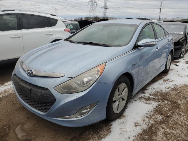HYUNDAI SONATA HYB 2013 with VIN KMHEC4A4XDA072454 - Photo from auction