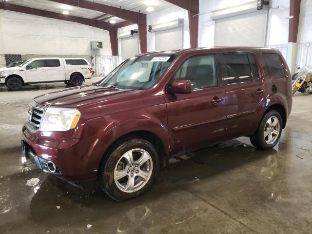 HONDA PILOT EXL 2015 with VIN 5FNYF4H50FB036645 - Photo from auction
