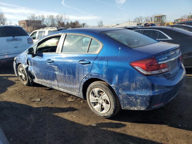 Photo 2 from auction – 2013 HONDA CIVIC LX with VIN 19XFB2F52DE257550
