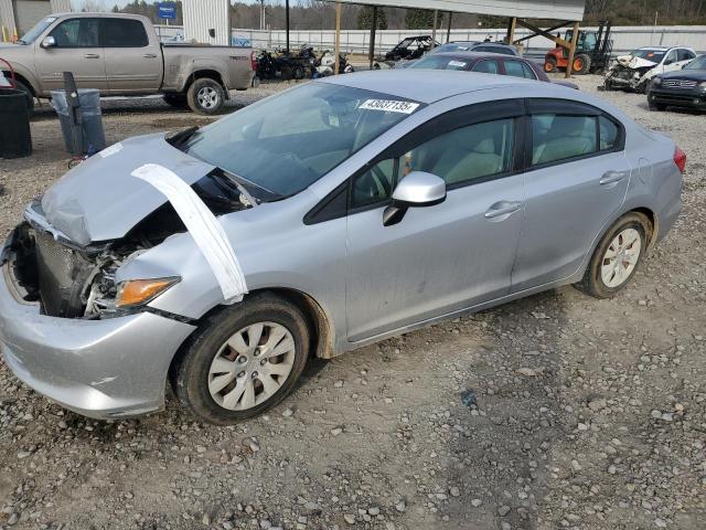 Photo 1 from auction – 2012 HONDA CIVIC LX with VIN 2HGFB2F59CH612203