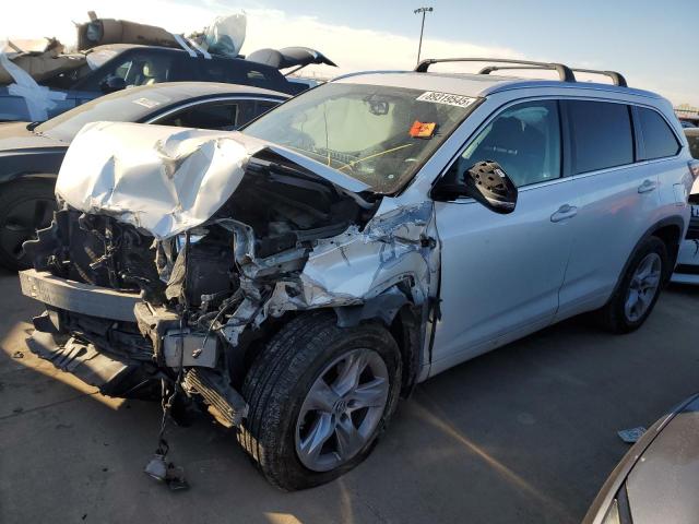 TOYOTA HIGHLANDER 2016 with VIN 5TDDKRFH9GS260935 - Photo from auction
