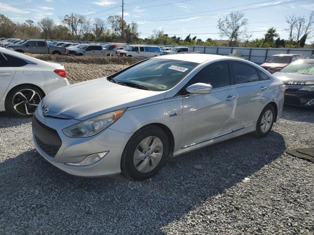 HYUNDAI SONATA HYB 2015 with VIN KMHEC4A43FA119665 - Photo from auction