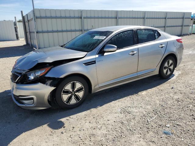 KIA OPTIMA HYB 2013 with VIN KNAGM4AD7D5062285 - Photo from auction