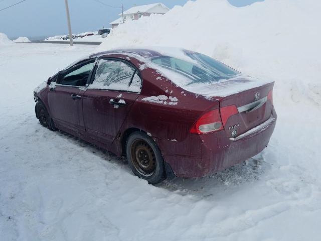 Photo 2 from auction – 2009 HONDA CIVIC DX with VIN 2HGFA15249H014307