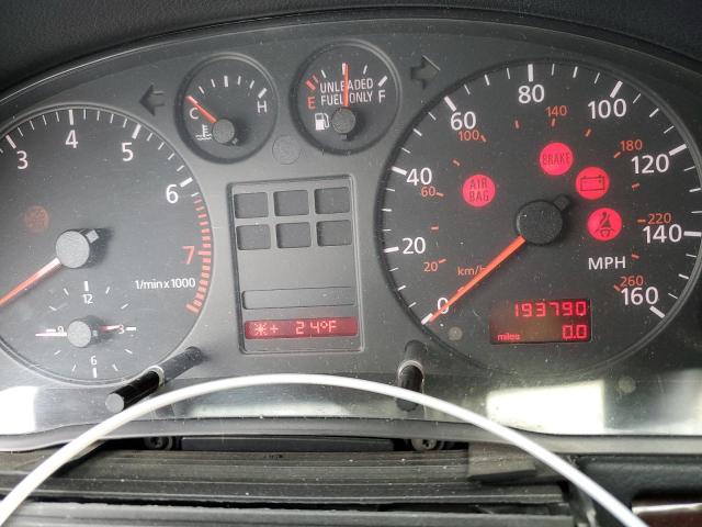 Photo 9 from auction – 1999 AUDI A4 2.8 AVA with VIN WAUGD28D5XA326674