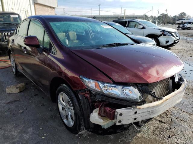 Photo 4 from auction – 2013 HONDA CIVIC LX with VIN 19XFB2F55DE015027