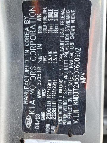 Photo 14 from auction – 2013 KIA SOUL with VIN KNDJT2A55D7600902