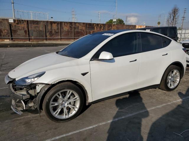 Снимка 1 от търг – 2021 TESLA MODEL Y с VIN 5YJYGAEE0MF251598