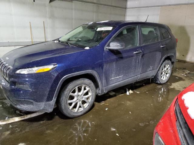 JEEP CHEROKEE S 2015 with VIN 1C4PJLAB1FW567174 - Photo from auction
