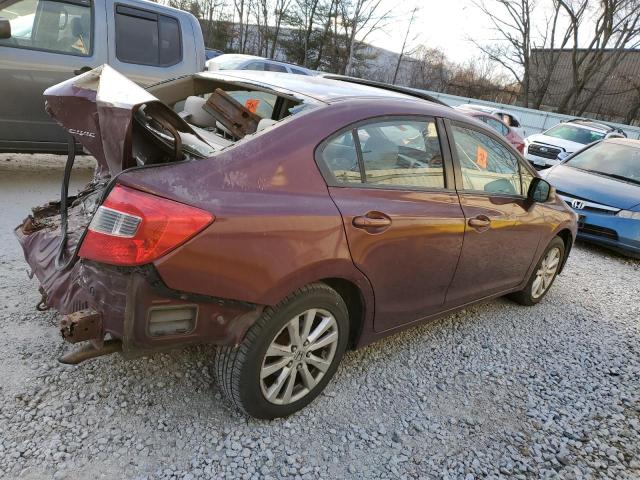 Photo 3 from auction – 2012 HONDA CIVIC EX with VIN 2HGFB2F86CH592714