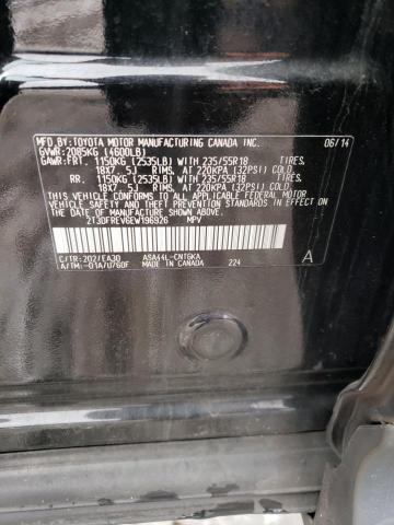 Photo 14 from auction – 2014 TOYOTA RAV4 LIMIT with VIN 2T3DFREV6EW196926