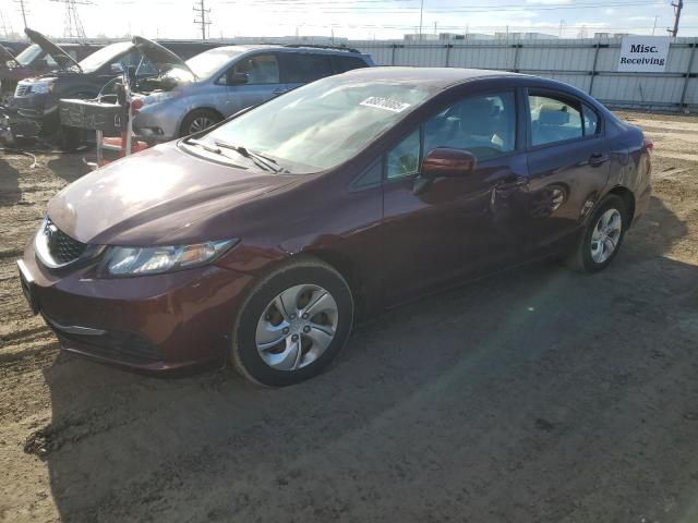 HONDA CIVIC LX 2015 with VIN 19XFB2F58FE121796 - Photo from auction