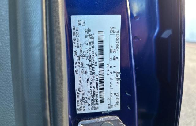 Photo 10 from auction – 2013 FORD ESCAPE SEL with VIN 1FMCU9H95DUB96245