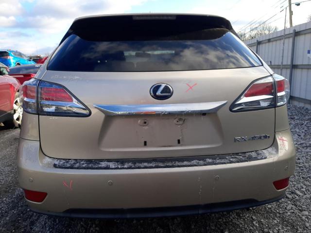 Photo 6 from auction – 2013 LEXUS RX 450H with VIN JTJBC1BA4D2439558