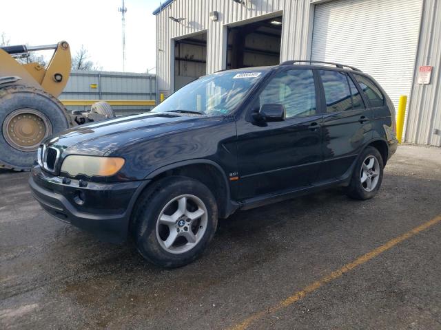 BMW X5 3.0I 2001 with VIN WBAFA53591LM82573 - Photo from auction