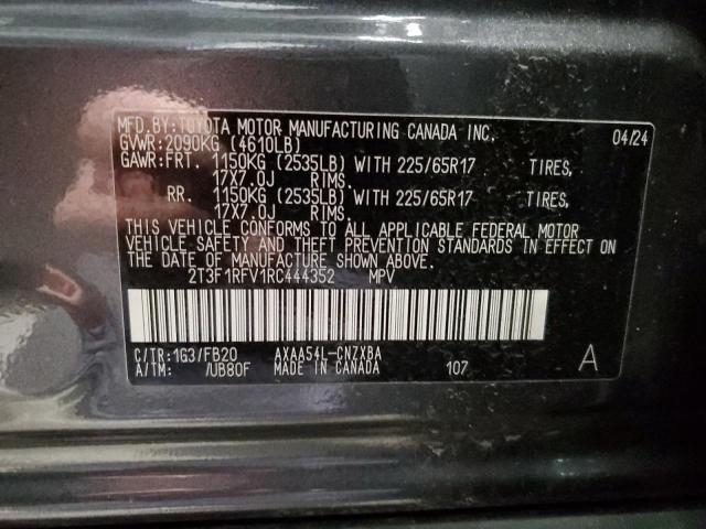 Photo 14 from auction – 2024 TOYOTA RAV4 LE with VIN 2T3F1RFV1RC444352