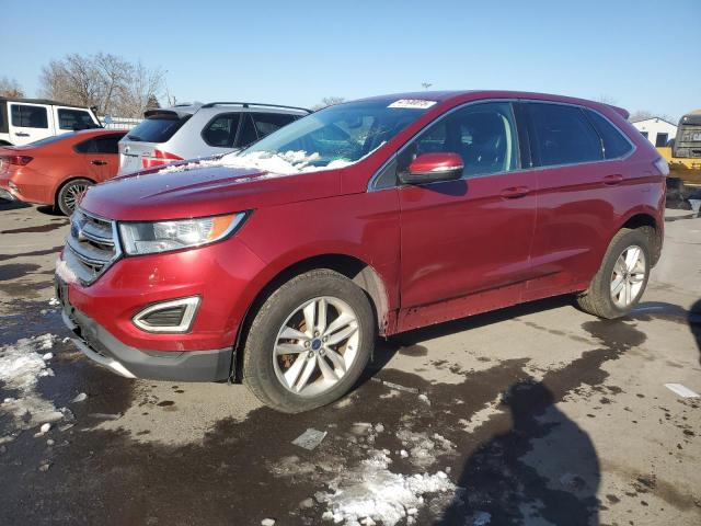 FORD EDGE SEL 2017 with VIN 2FMPK4J95HBB45716 - Photo from auction