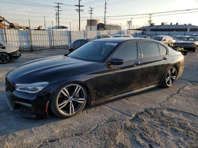 BMW 750 I 2017 with VIN WBA7F0C57HGM21136 - Photo from auction