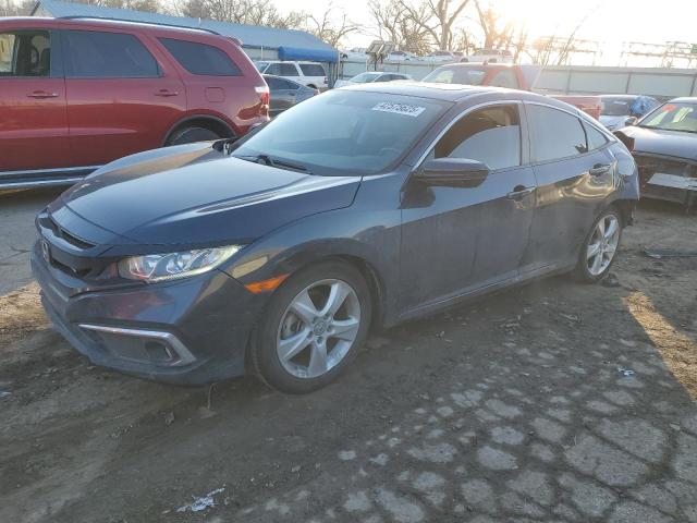 HONDA CIVIC EX 2020 with VIN 19XFC1F37LE024056 - Photo from auction