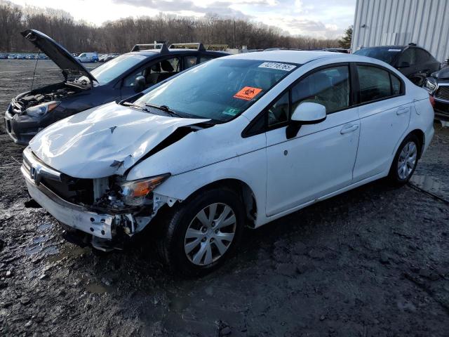 HONDA CIVIC LX 2012 with VIN 19XFB2F57CE312735 - Photo from auction