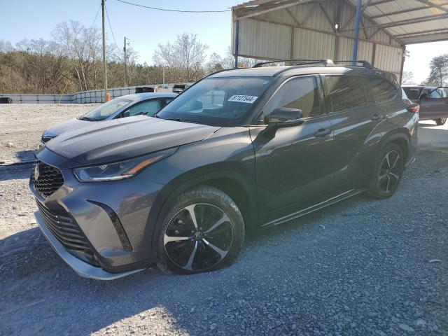 Photo 1 from auction – 2021 TOYOTA HIGHLANDER with VIN 5TDLZRAH9MS049325