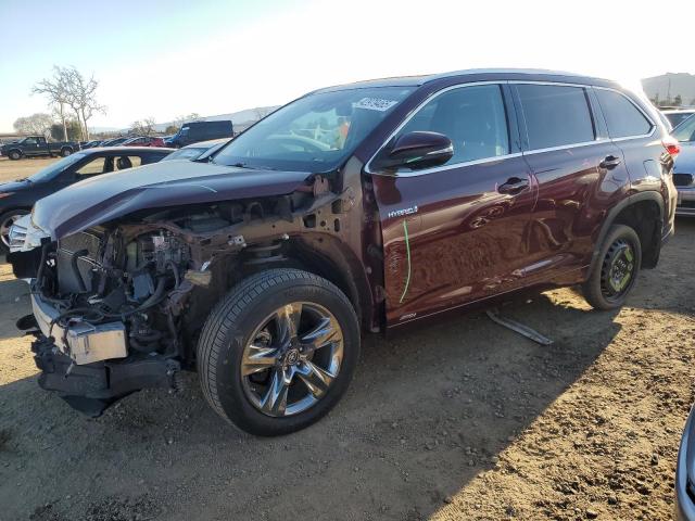 TOYOTA HIGHLANDER 2019 with VIN 5TDDGRFH1KS068533 - Photo from auction